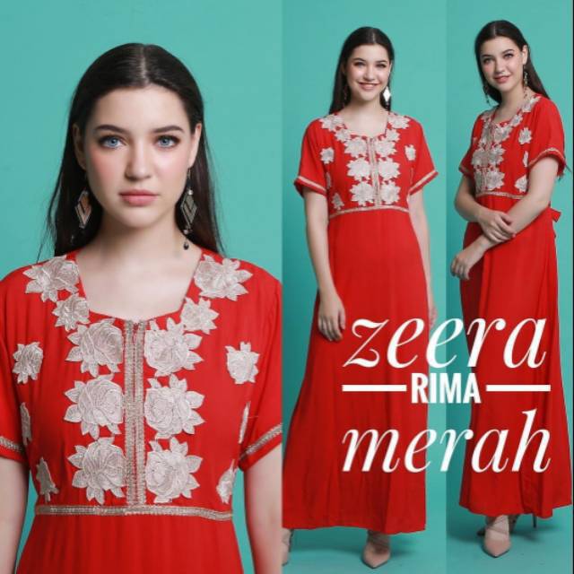 Daster arab Dress ZEERA RIMA Original Label