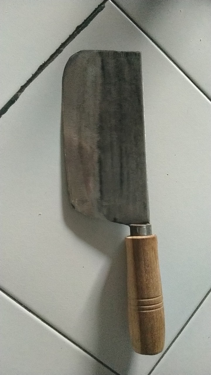 Pisau Besar/perecah Daging Bhan Dari Baja Gergaji Asli