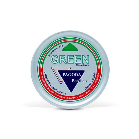 Pagoda Pastiles Permen Mint All Varian 20gr Pastiles Teen Pagoda Green