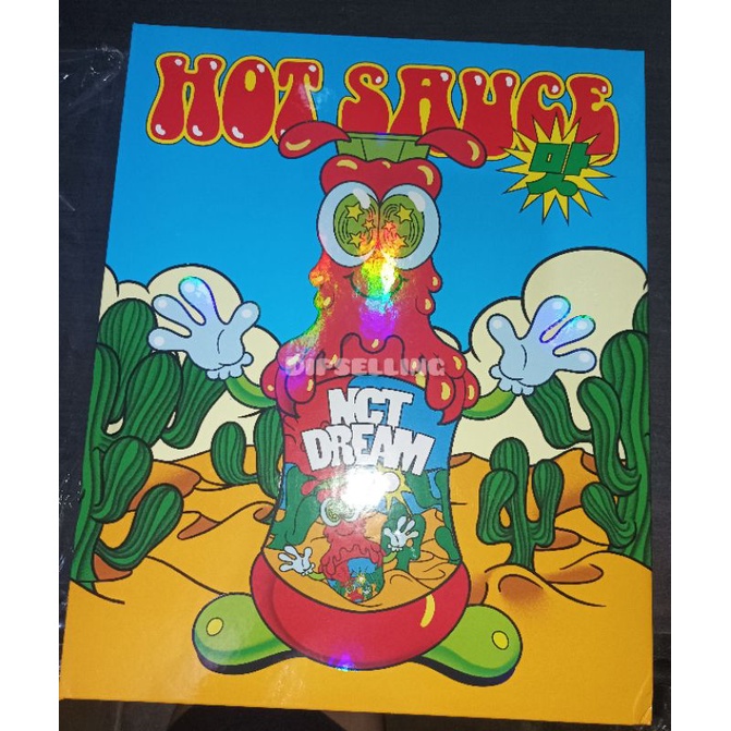 [BOOKED] BINDER ONLY HOT SAUCE SEALED NCT DREAM RENJUN JAEMIN JENO HAECHAN CHENLE JISUNG MARK MD HOT