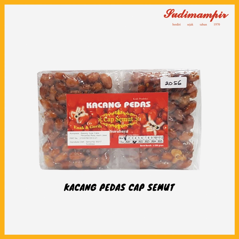 

Kacang Pedas Manis Cap Semut (170 gram) - Oleh Oleh / Makanan Ringan Surabaya