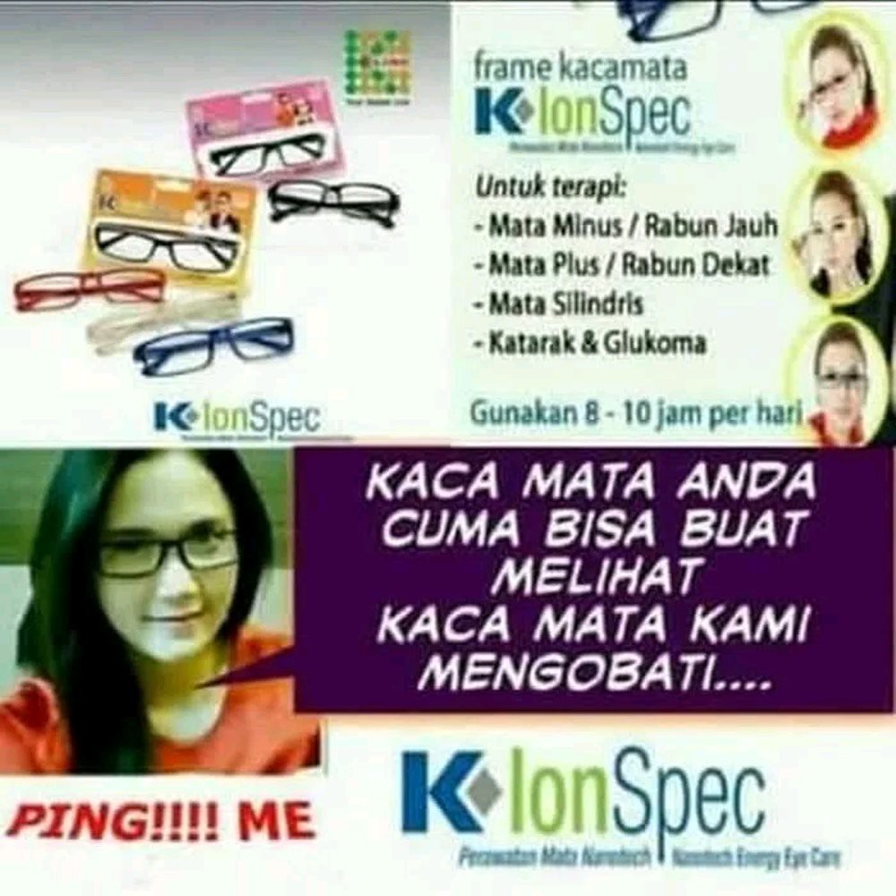 NEW KACAMATA K-IONSPEC K - ION SPEC KACAMATA TERAPI KESEHATAN