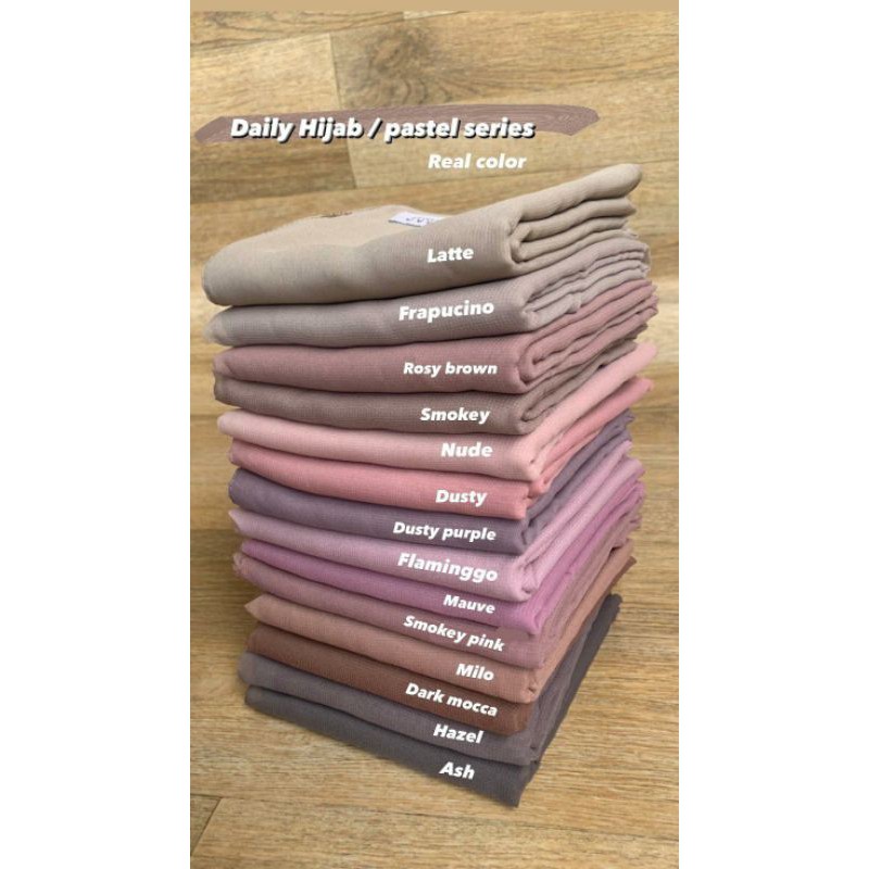 Katalog DAILY HIJAB SQUARE/ POLYCOTTON /Bella square-1