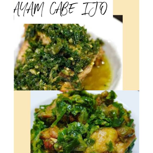 

AYAM CABE IJO MAMAELSKITCHEN (1 EKOR)