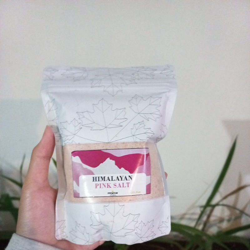 

himalayan pink salt premium kemasan 500 gram - garam himalaya murah