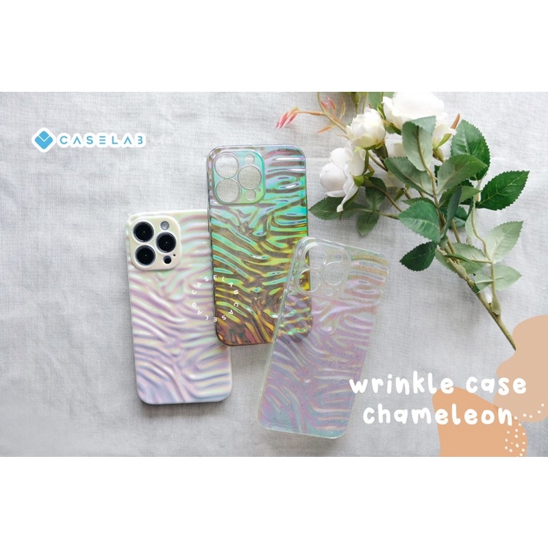 WRINKLE CASE CHAMELEON 13PROMAX 13 13PRO 12PROMAX 12 12PRO 11PROMAX 11 11PRO WARNA RAINBOW PREMIUM CASE