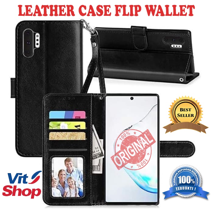 SAMSUNG J2 Prime/ J5 Prime/ J7 Prime LEATHER CASING KULIT FLIP WALLET COVER DOMPET