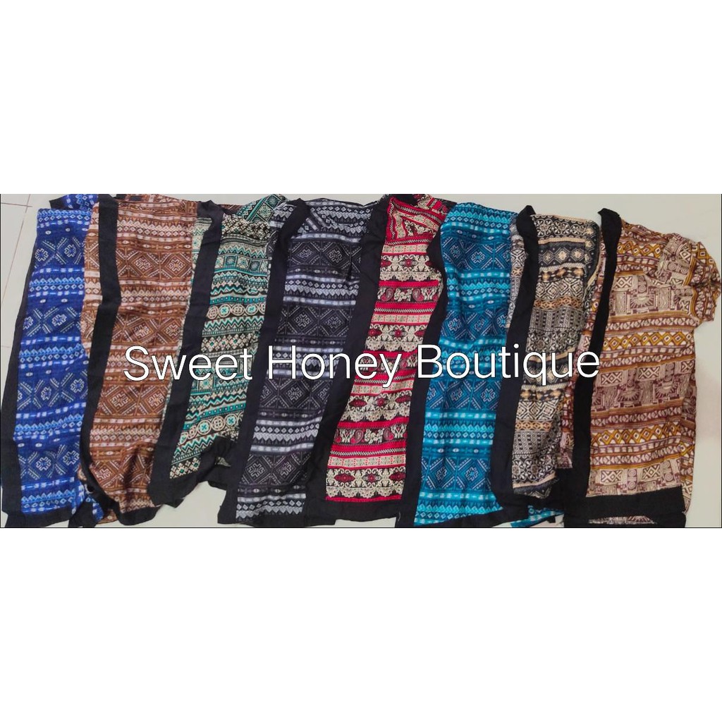 Sweet Honey ~ Cardigan Etnik Bali Cardi Bali Outer Cardi Etnik [Bisa COD Bayar di Tempat]