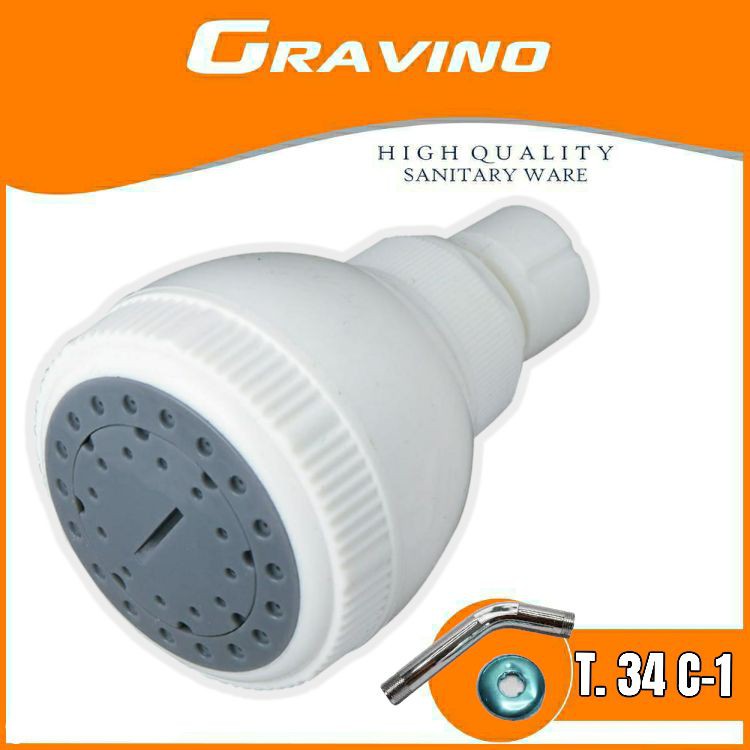 Wall Shower Pancuran Kencang 4inch / Shower Taman / Shower