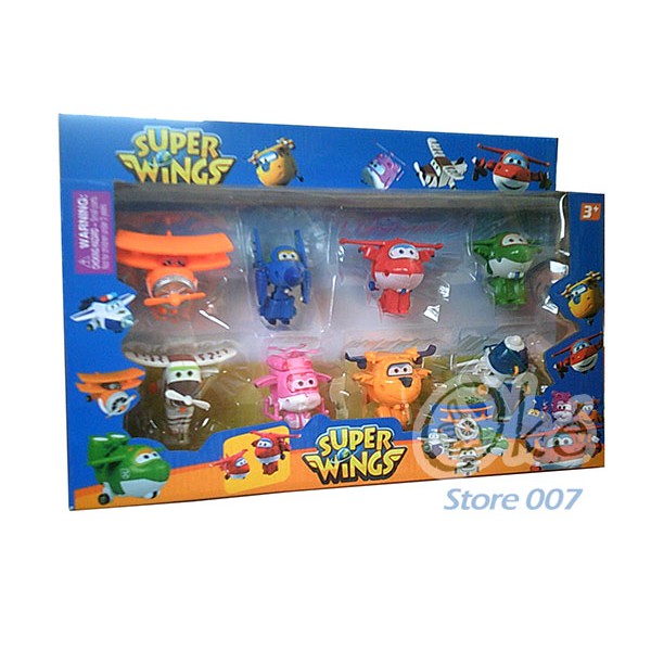 Mainan Anak SUPER WINGS 8PCS - MAINAN ANAK LAKI LAKI