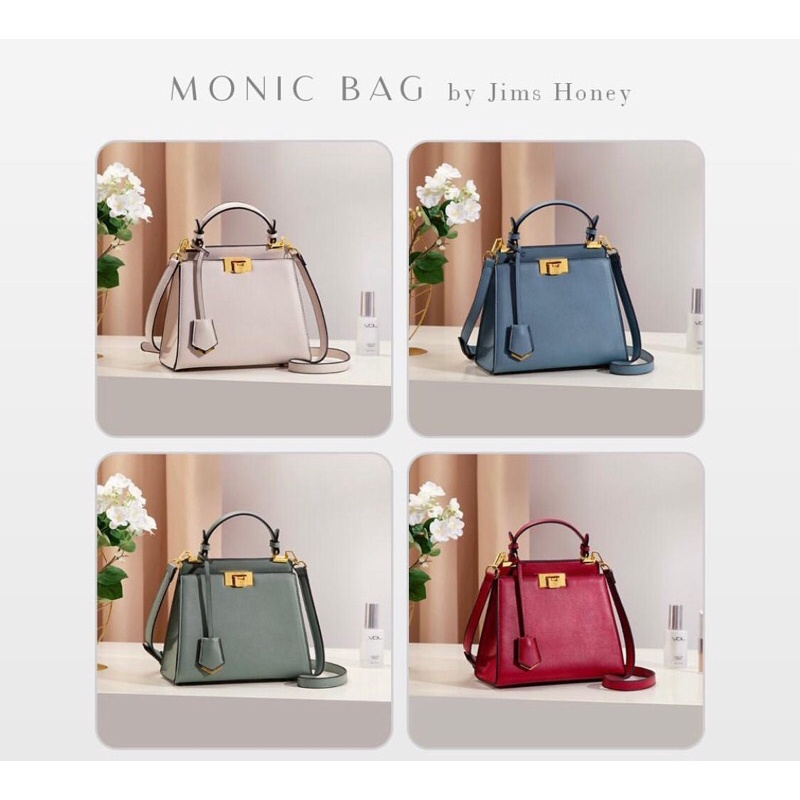 MONIC BAG JIMS HONEY / TAS SLEMPANG / TOP HANDLE / ORIGINAL BY JIMS HONEY