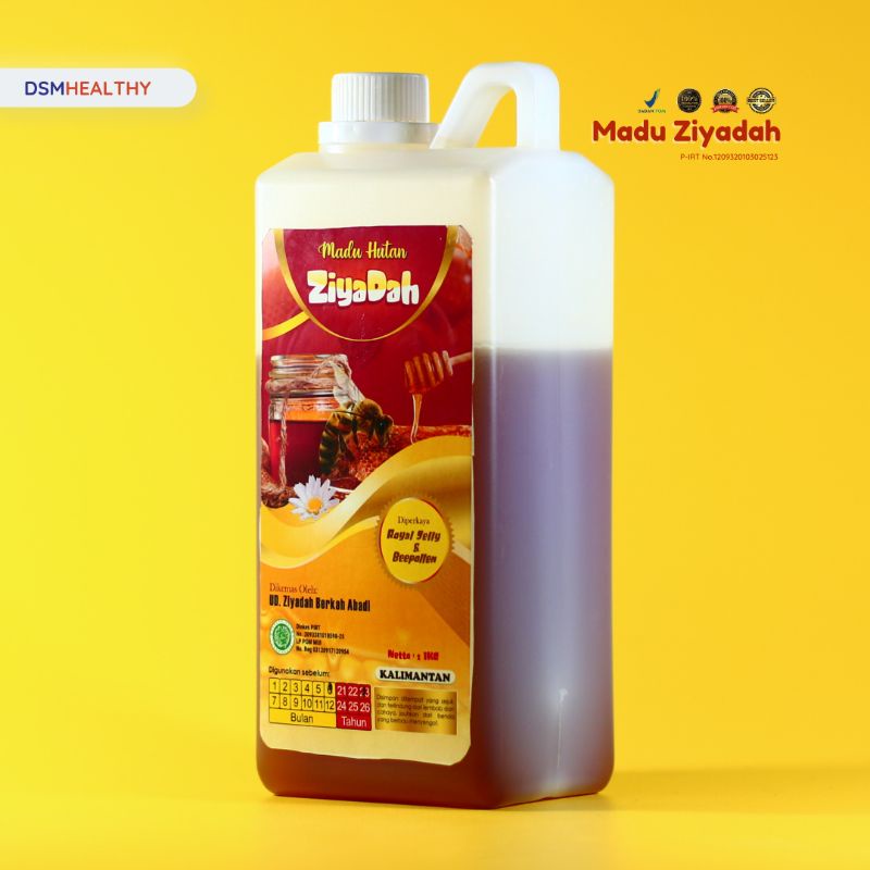DSM HEALTHY - Madu kalimantan ziyadah 1000 gr madu
