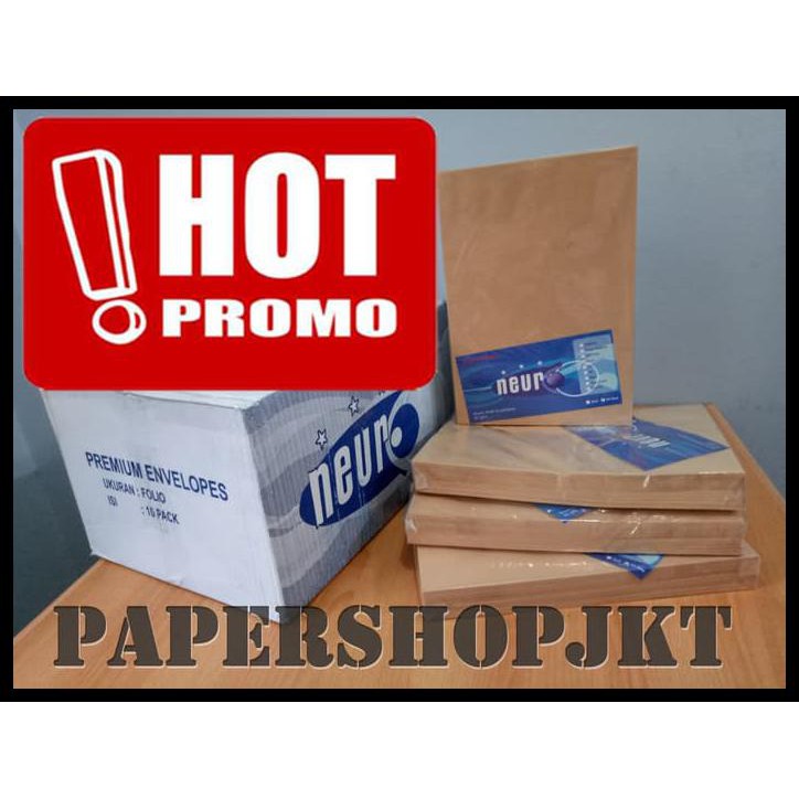 

Buruan Serbu Khusus Gosend!!! Amplop Coklat Ukuran Folio Neuro