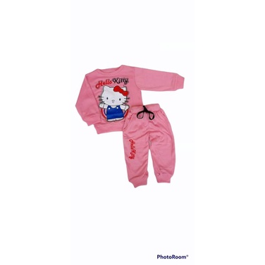 SETELAN ANAK TERBARU LAKI LAKI PEREMPUAN UNTUK USIA 1-6 TAHUN MOTIF BARBIE 2023/SETELAN BAJU ANAK JOGER SET UNISEX