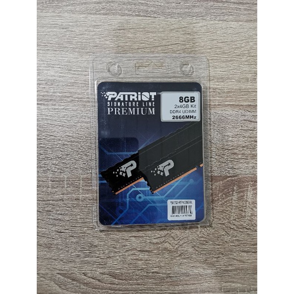 RAM PATRIOT 8GB DDR4 (2x4GB) 2666Mhz PC21000