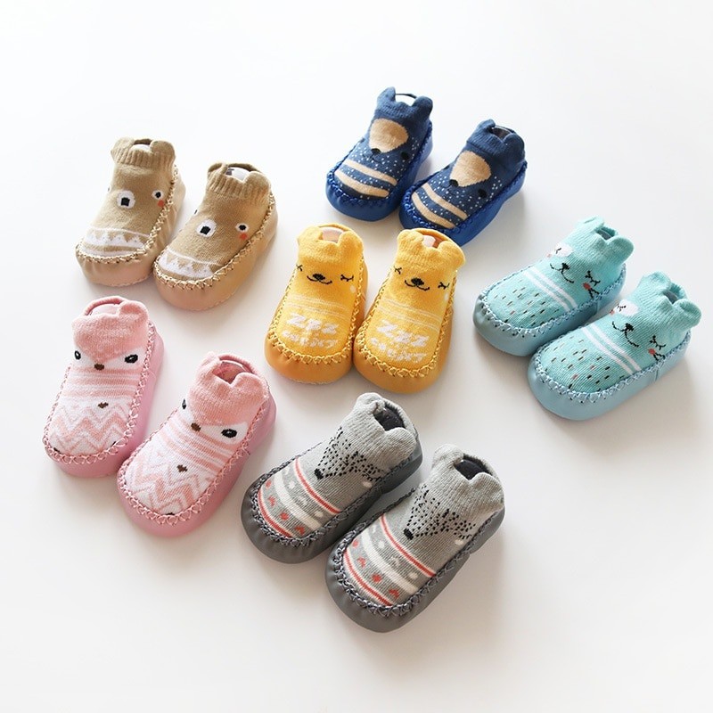 Babylovanta Sepatu bayi prewalker kaos kaki anak import KOREA
