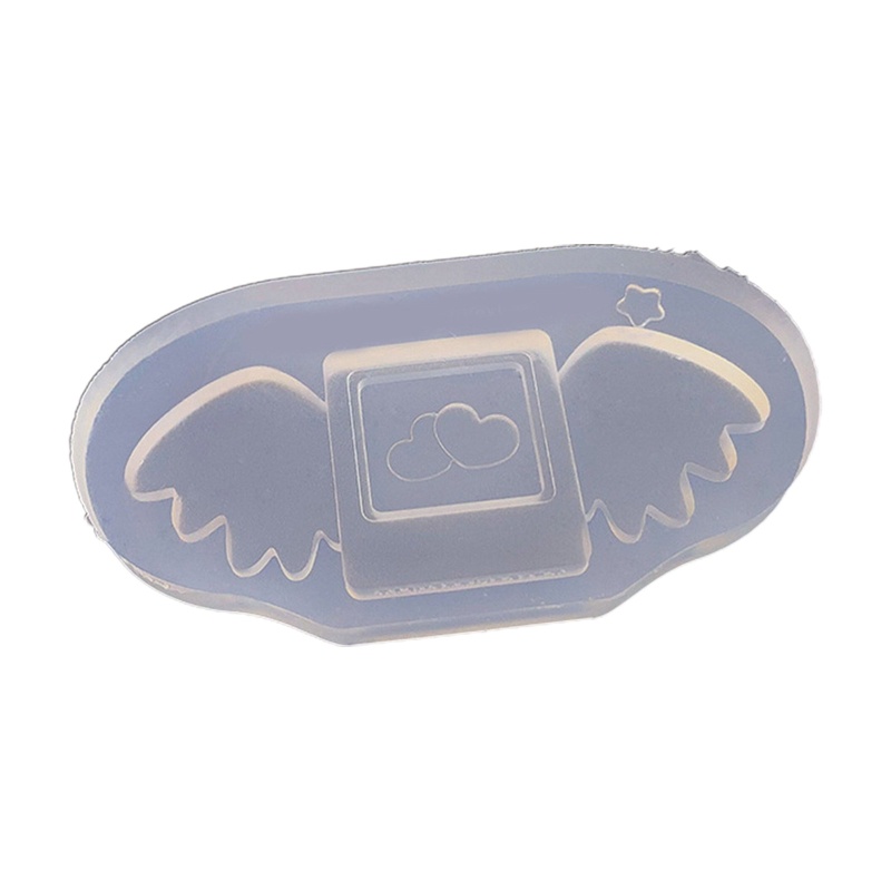 Siy Non-stick 3D Wings Series Cetakan Handmade Liontin Silikon Cetakan DIY Resin Casting Cetakan Untuk DIY Gantungan Kunci Perhiasan Plaste