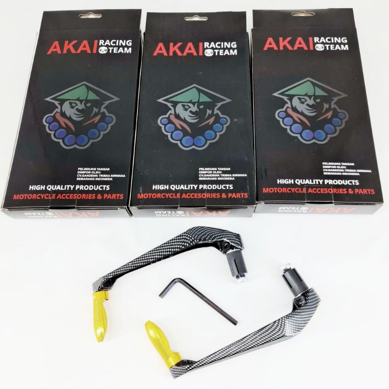 Proguard Handguard Karbon Akai Racing Original Universal semua motor