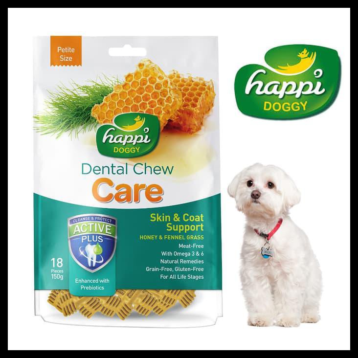 happi doggy dental chew care