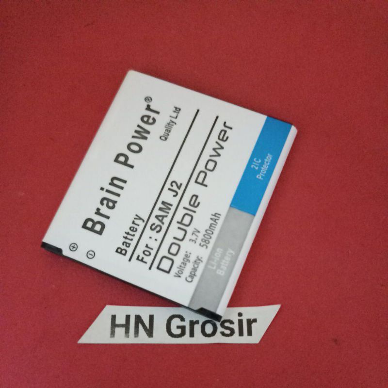 Baterai batre Samsung J2 J200 J200G J200F J2 2015 J2 Lama J2 biasa G360 EB-BG360ABE dobel power