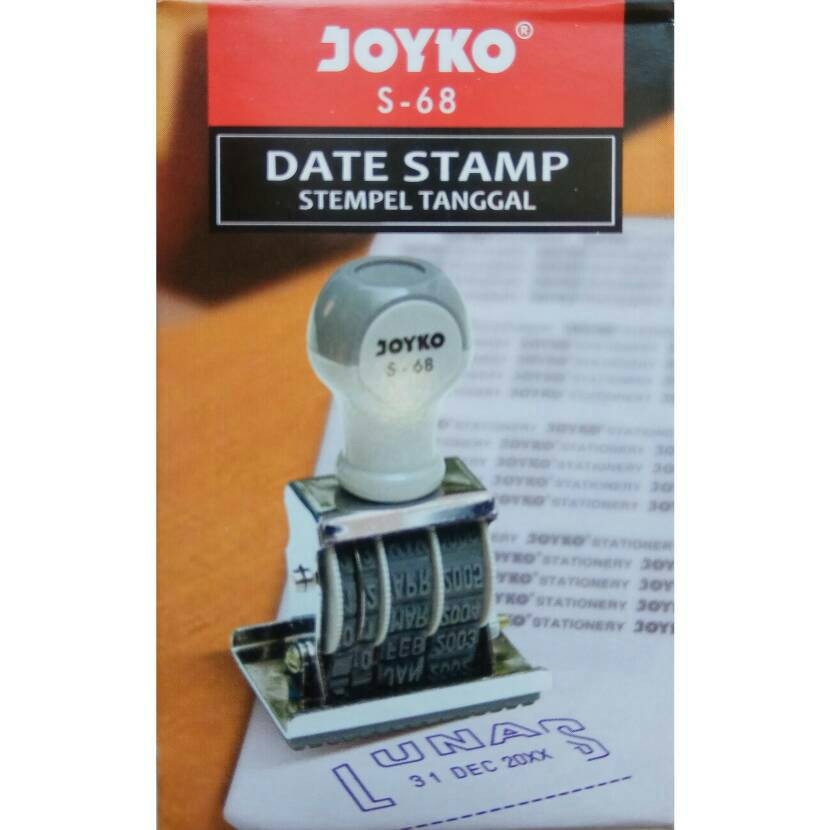 Cap / Stempel Tanggal & Lunas JK S-68