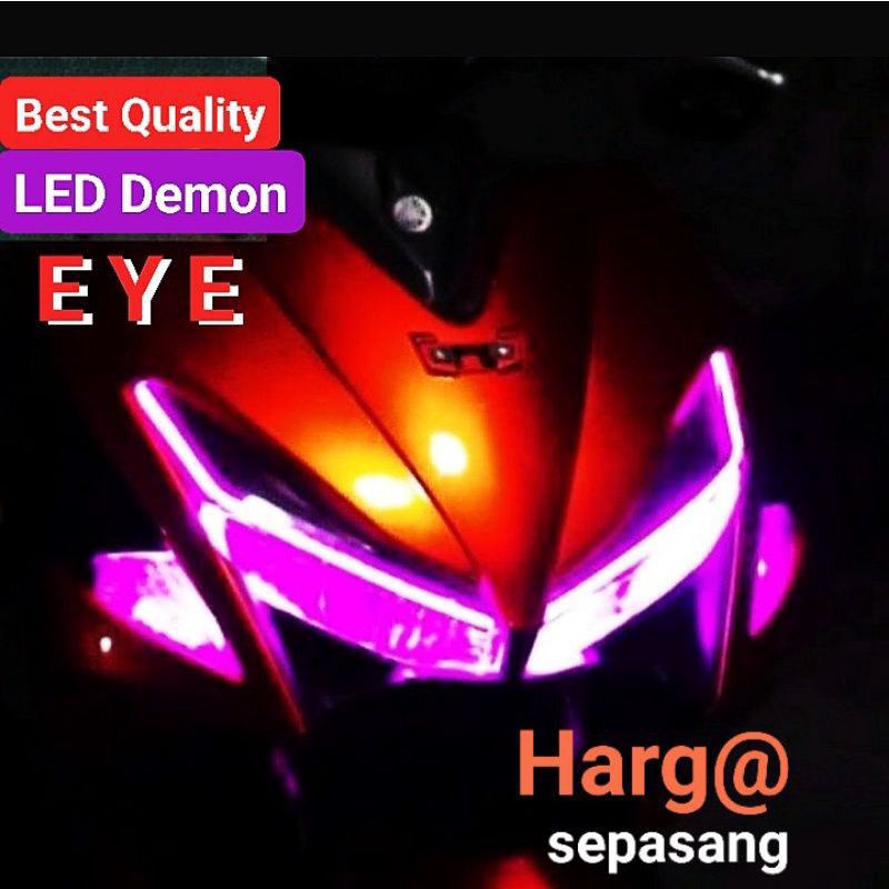 2 PCS LED DEMON EYES 6 TITIK 12V SUPER BRIGHT