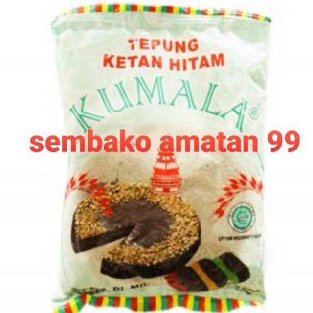 Tepung Ketan Hitam Kumala 250 Gram