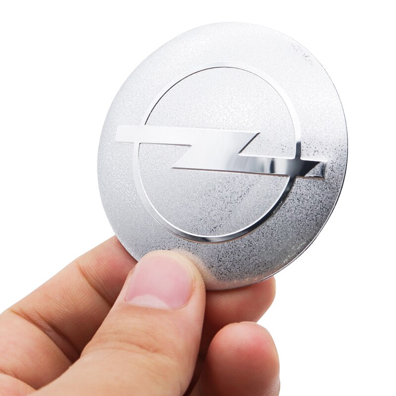 4pcs Stiker Emblem Logo Opel Bahan Aluminum 56mm Untuk Velg Mobil