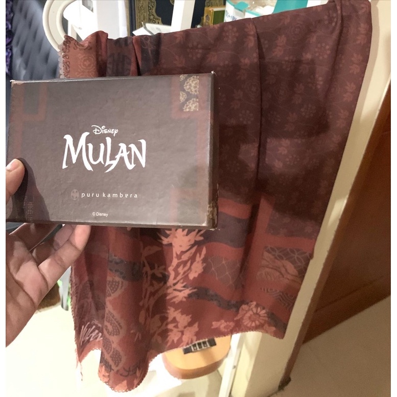 Preloved Puru Kambera Disney Mulan