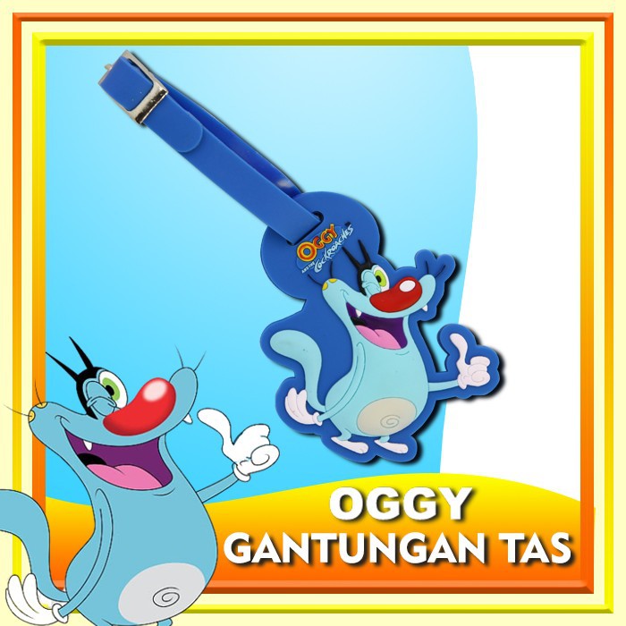 

Bag Tag Oggy Biru