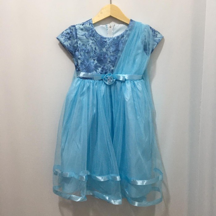 Gaun Anak - Dress Gaun Baju Pesta Princess Part Ulang Anak Tahun Anak 2