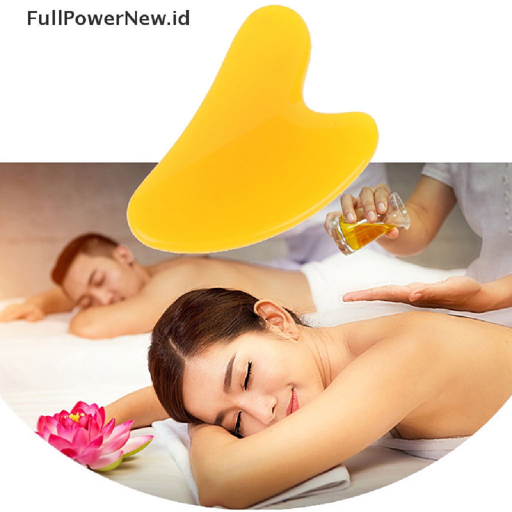 1pc Alat Pijat Gua Sha Untuk Spa / Akupunktur