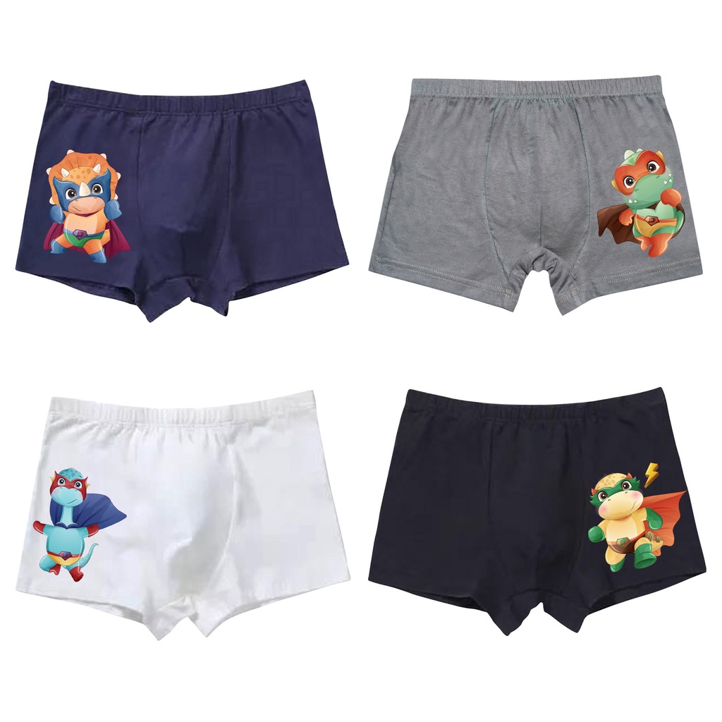 Celana Dalam Boxer Anak Laki Laki Usia 1-12 Tahun Motif Superhero