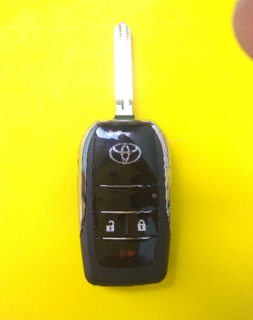 Casing lipat flip key toyota tiga tombol innova fortuner hilux altis