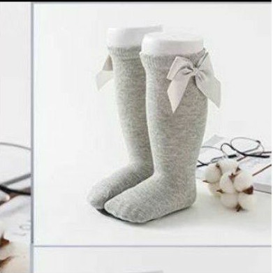 Kaos kaki anak pita sedengkul ribbon sock good  god