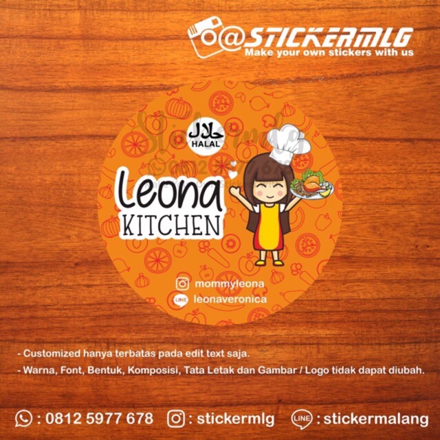 

Sticker Label Produk 0164