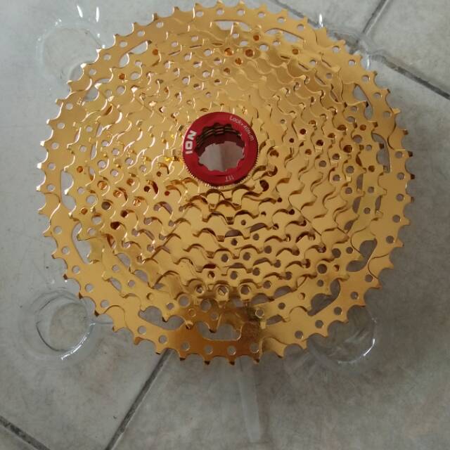 Sprocket Cassette ION 10 speed 11-46T Gold