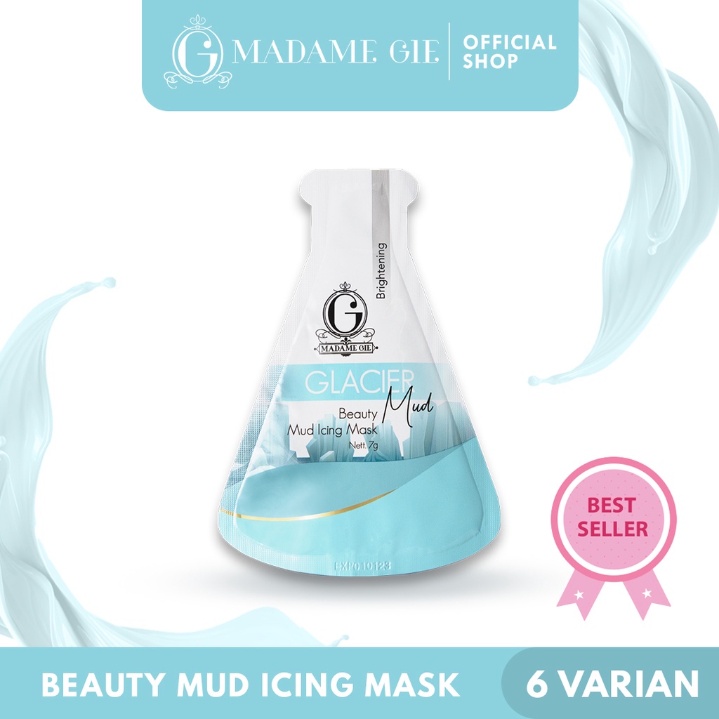 LIZBEAUTY -  Madame Gie Beauty Mud Icing Mask - Skincare Bundle Masker Wajah