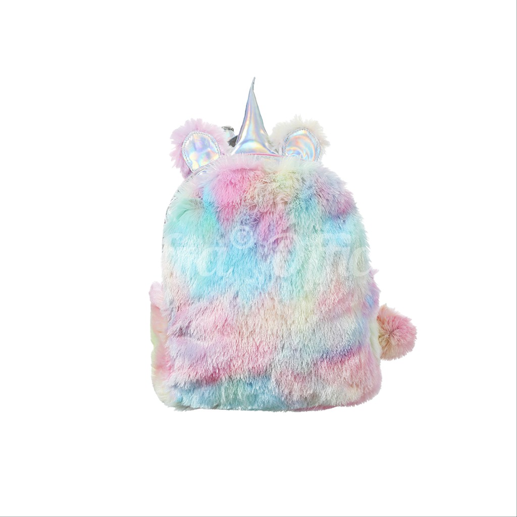 TAS RANSEL BACKPACK ANAK PEREMPUAN REMAJA UNICORN COLORFUL PINK SHIFRA