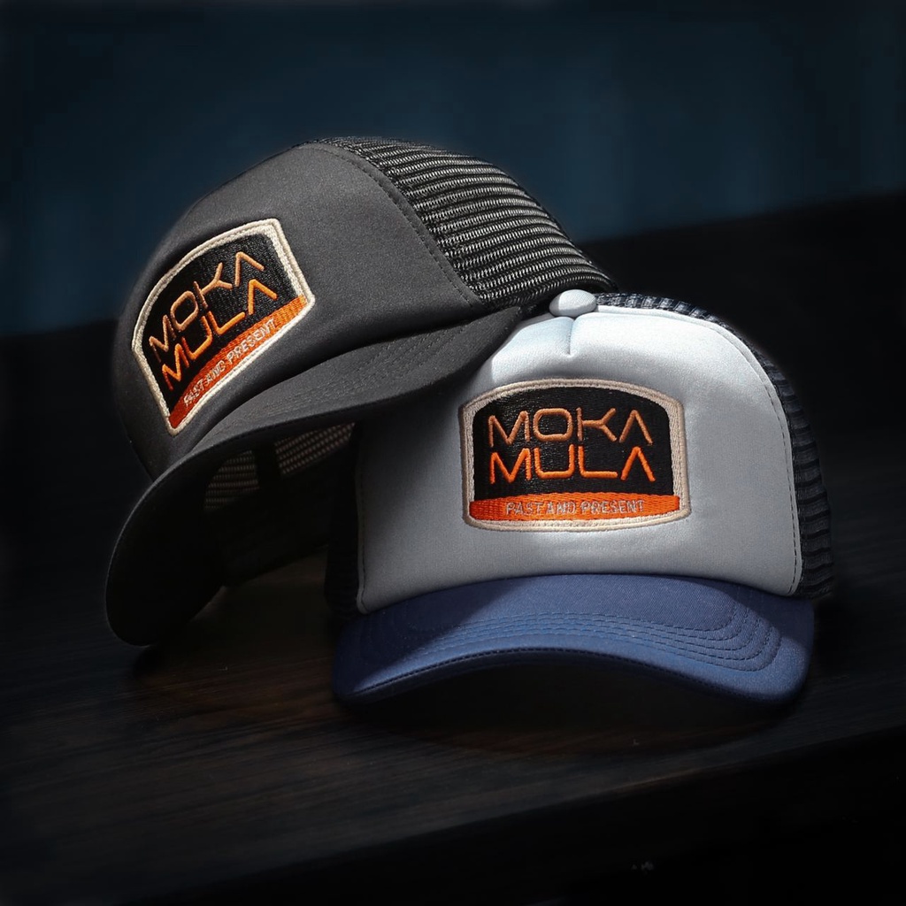 Topi Pria Distro Original Model Jaring Trucker - Mokamula