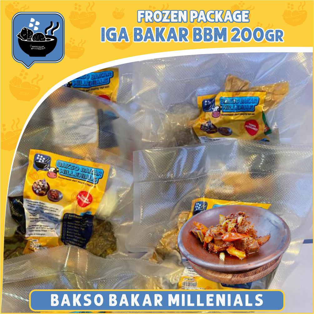 

Iga Bakar Premium 200gr By Bakso Bakar Millenials Dijamin Nagih Cara Memasak Mudah & Simple