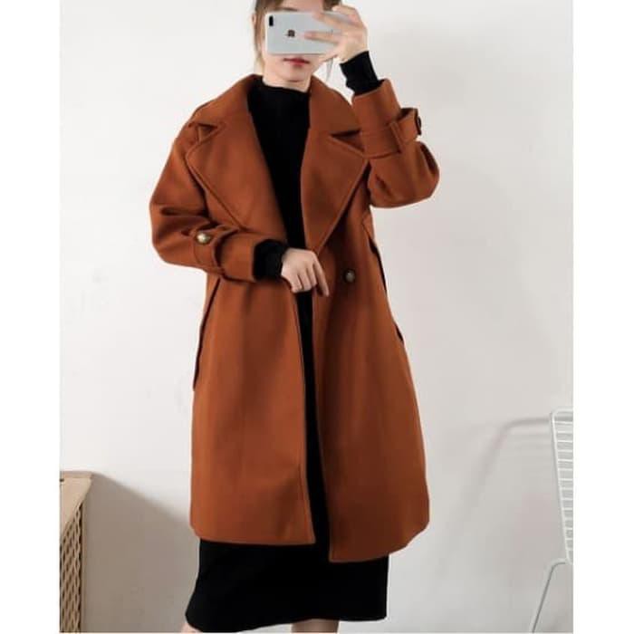 COAT JAKET WOOL / BAJU DINGIN WANITA / WINTER COAT ORIGINAL / FASHION