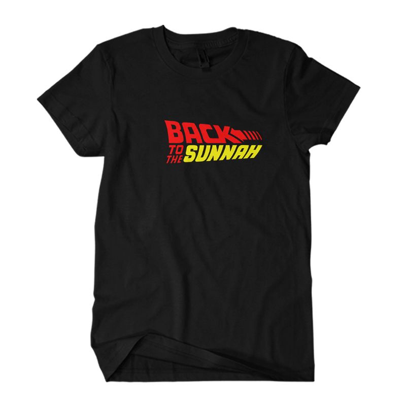 Baju Kaos Pria Back ToThe Sunnah Kaos Distro Baju distro Atasan Tshirt Kaos Dewasa Unisex