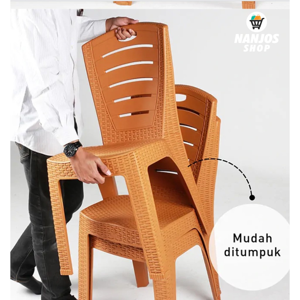 Olymplast Kursi Sender / Kursi santai / Kursi Taman / Kursi Malas / Kursi Duduk/ Kursi OL 203 R