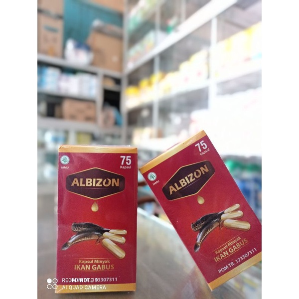 

Albizon (kapsul minyak kutuk) isi 75, 35