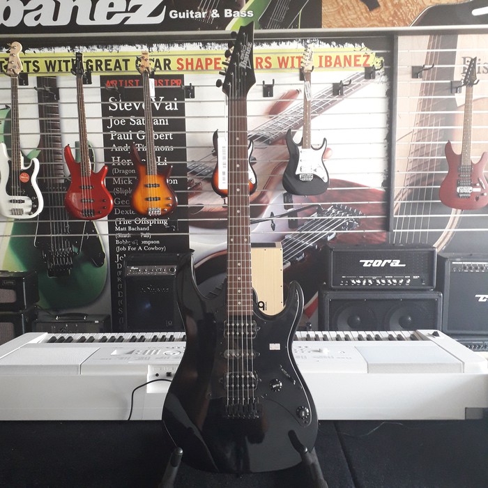 ELECTRIC GUITAR IBANEZ GIO GRX55B-BKN 2Y-02 BLACK NIGHT