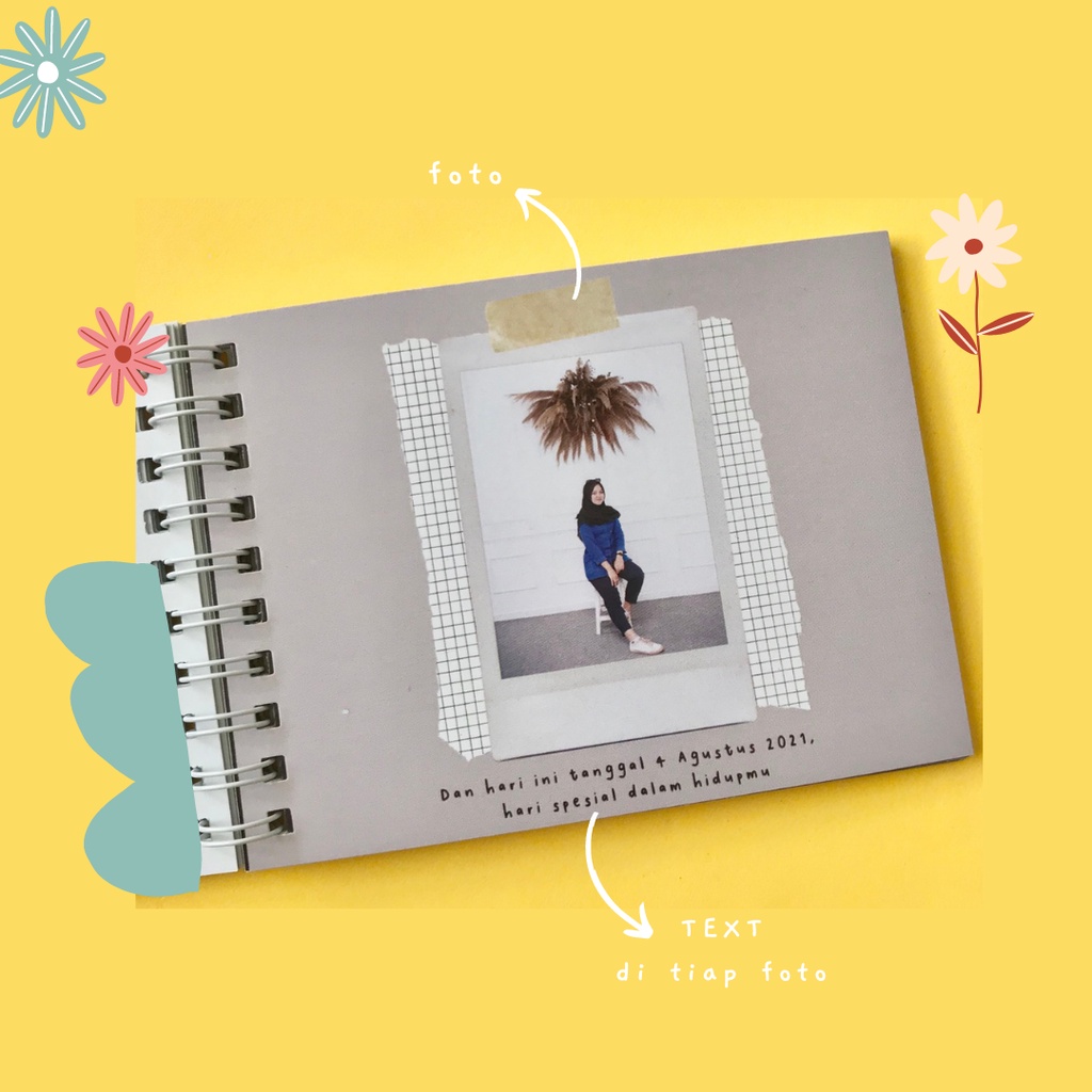 Photobook Album Foto Custom Mini Anniversary