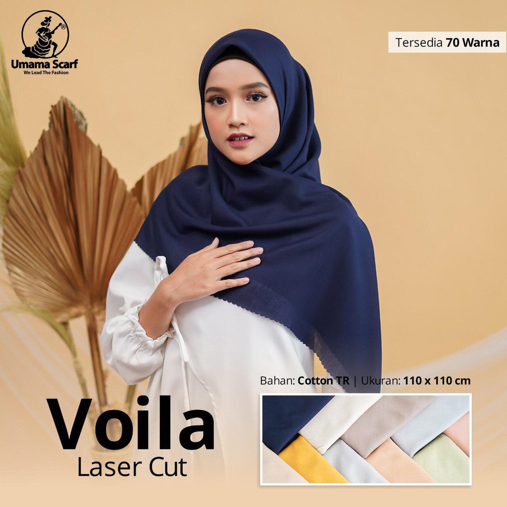 JILBAB SEGI EMPAT VOILA LASER CUT HIJAB SEGI EMPAT VOILA LC KERUDUNG SEGI EMPAT VOILA UMAMA SCARF