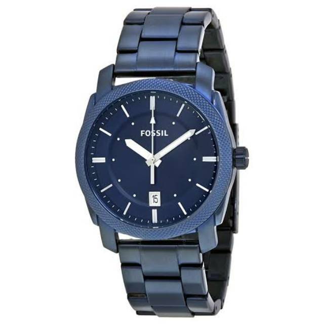 Jam Tangan FOSSIL FS5231 / FS 5231 MACHINE BLUE DIAL 100% Original