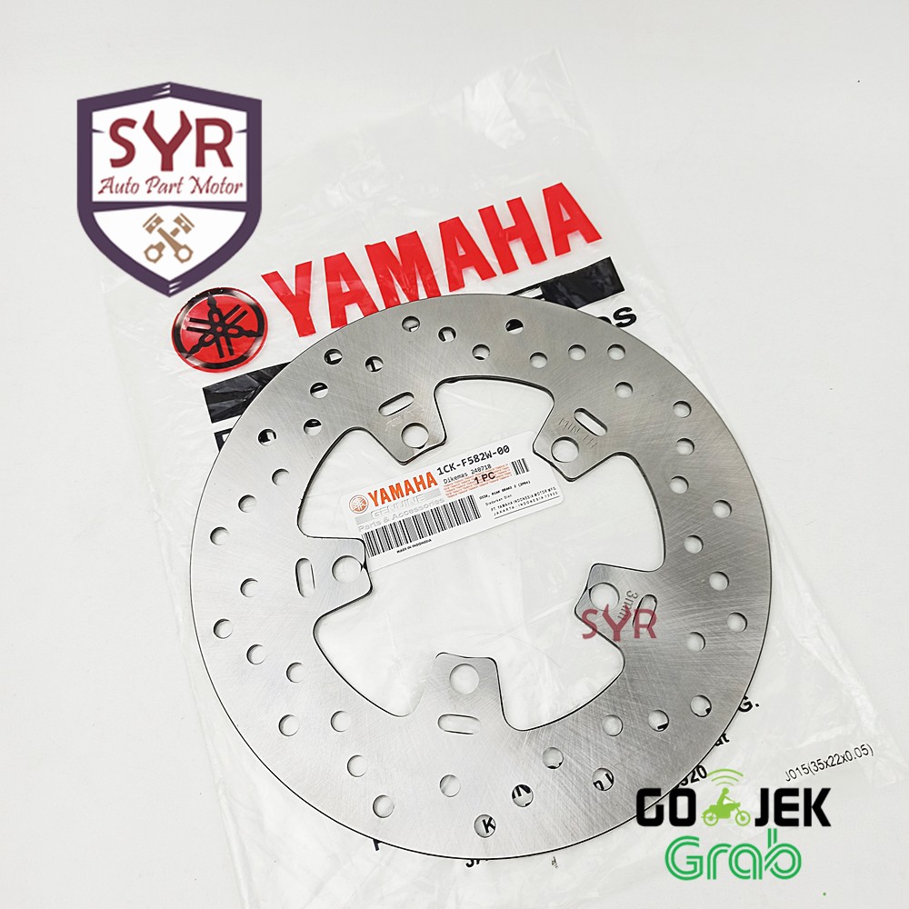 PIRINGAN BELAKANG PIRINGAN CAKRAM BELAKANG DISK REAR BRAKE R15 YAMAHA 1CK-F582W-00